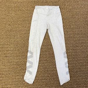 Athleta Girl Heathered Grey Leggings L/12